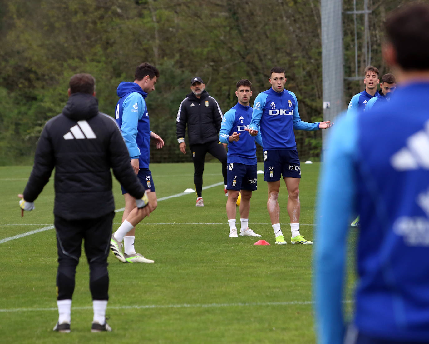 Entrenamiento del Oviedo (02/04/24)