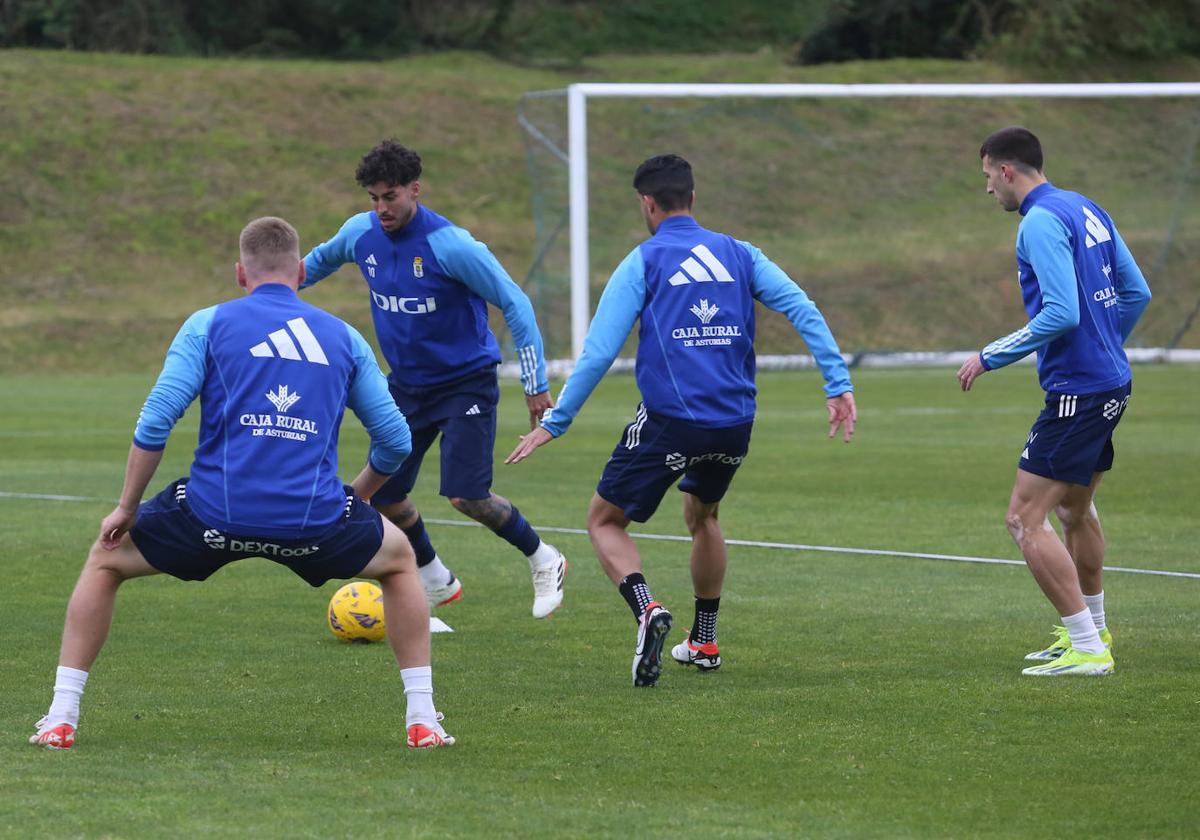 Entrenamiento del Oviedo (02/04/24)