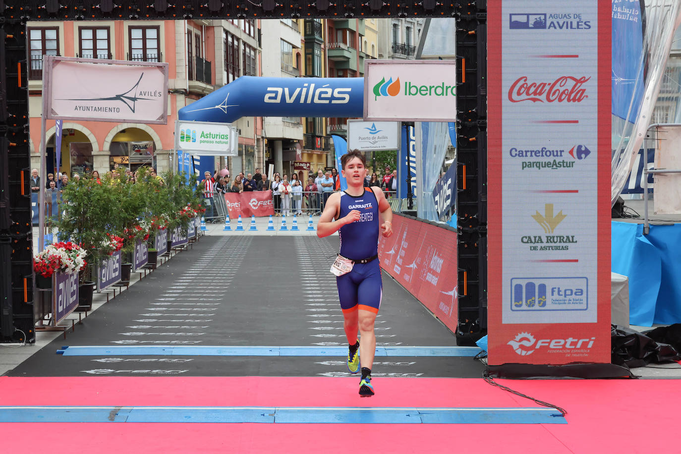 Las imágenes que deja la primera jornada del Duatlón en Avilés