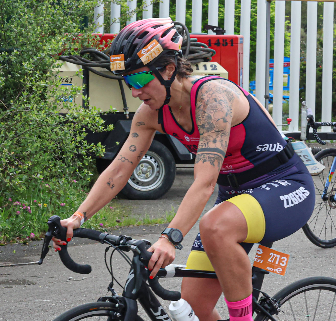 Las imágenes que deja la primera jornada del Duatlón en Avilés