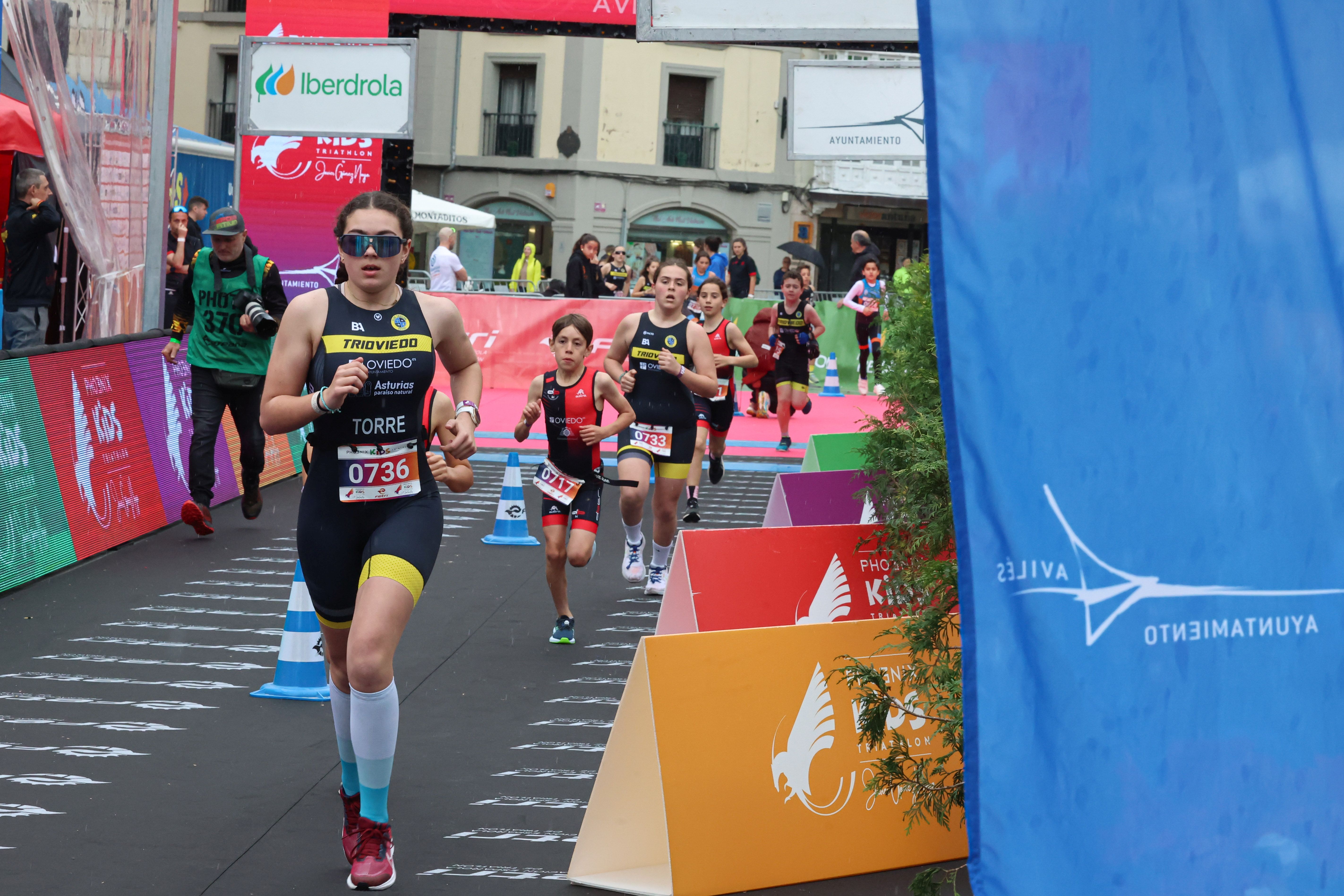 Las imágenes que deja la primera jornada del Duatlón en Avilés