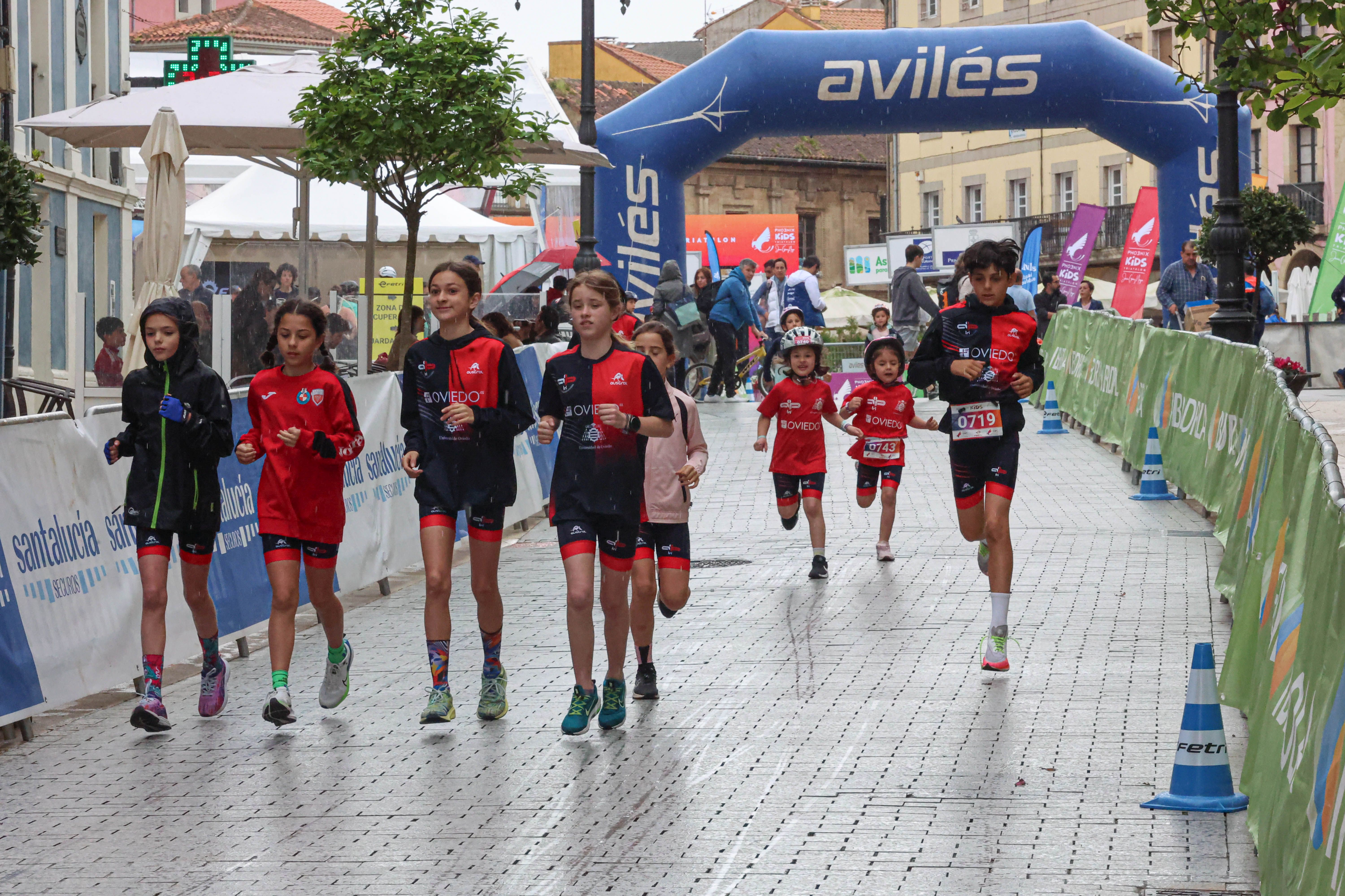 Las imágenes que deja la primera jornada del Duatlón en Avilés