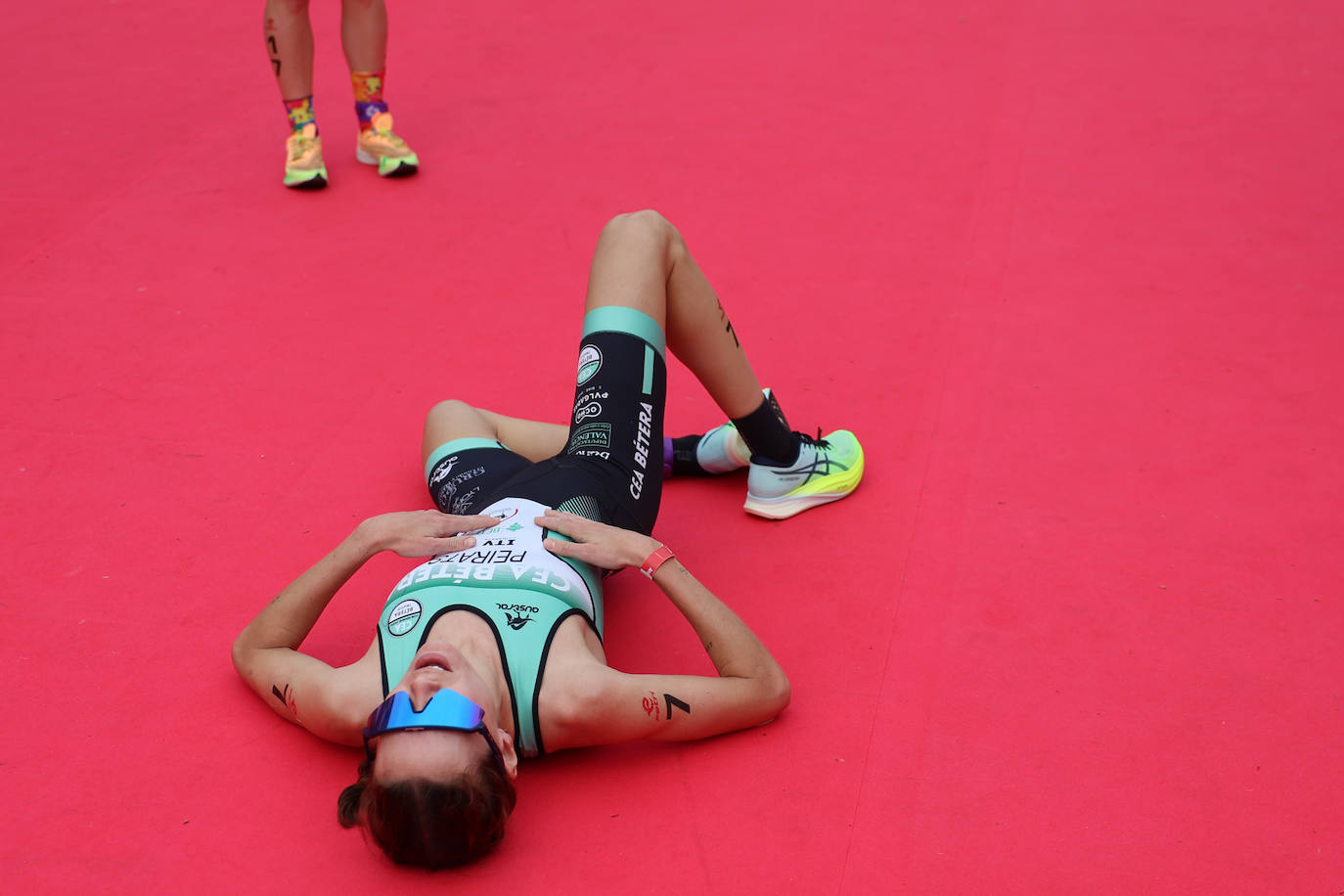 María Varo y Javier Martín vencen en el Nacional de Duatlón en Avilés