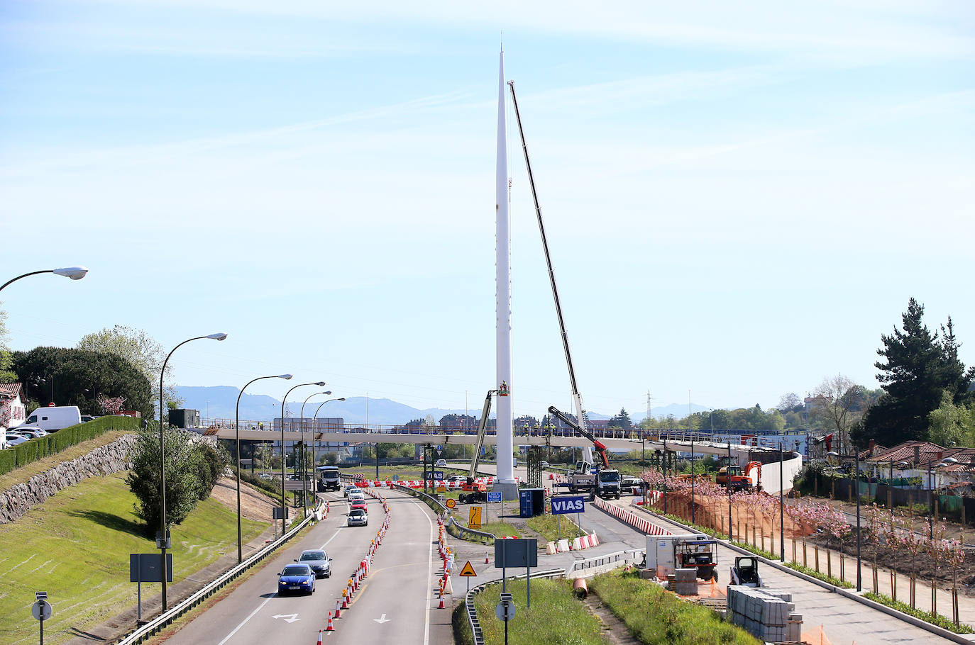 Así está siendo la transformación de la entrada de Oviedo