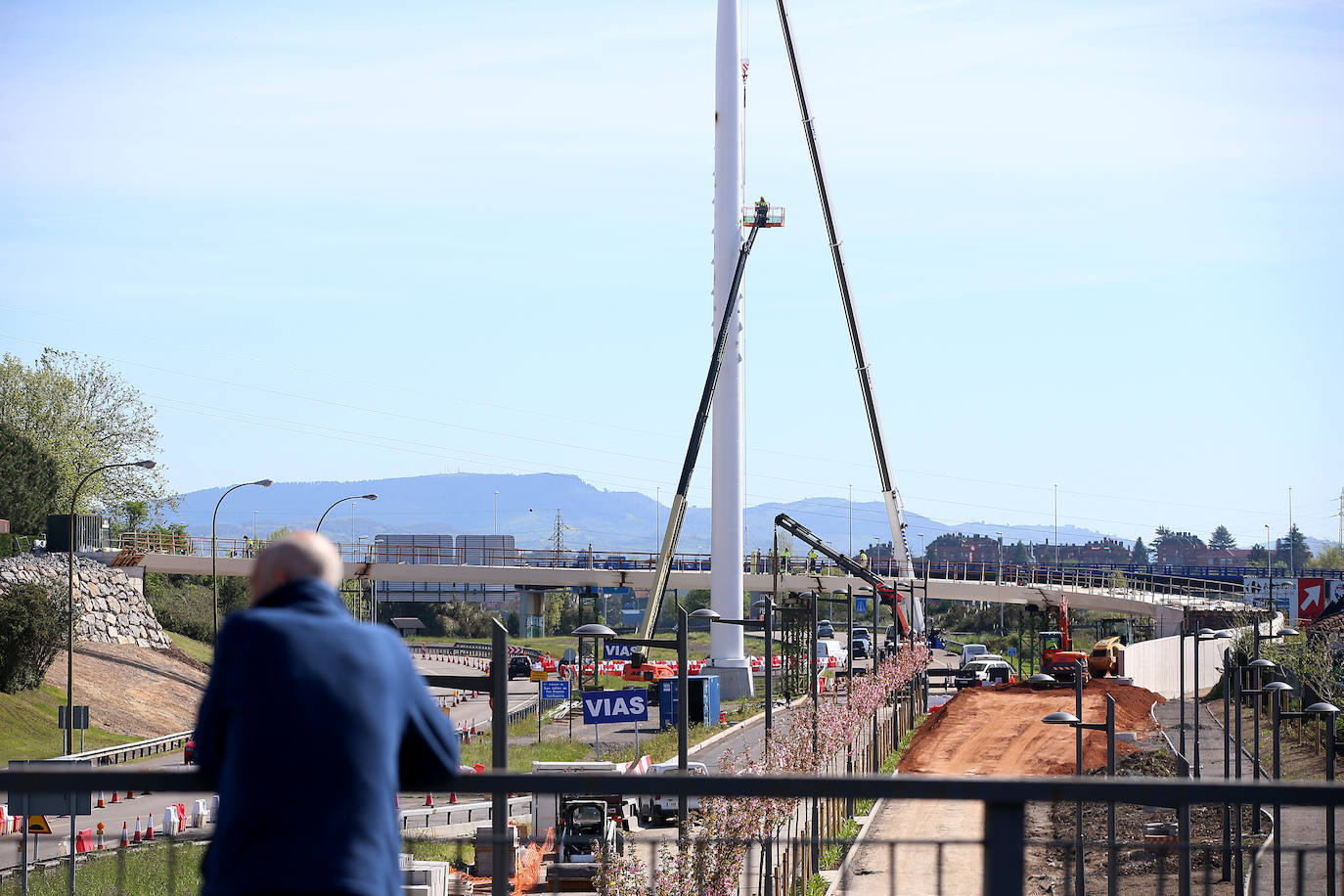 Así está siendo la transformación de la entrada de Oviedo