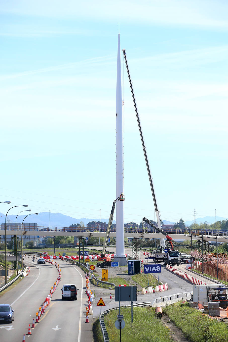 Así está siendo la transformación de la entrada de Oviedo