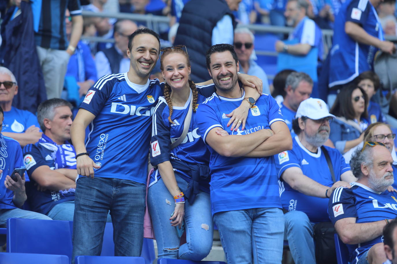 ¿Estuviste en el Real Oviedo - Mirandés? ¡Búscate en el Tartiere!