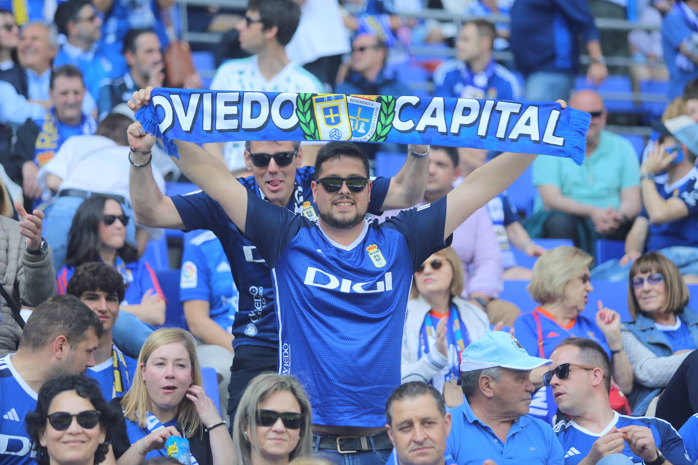 ¿Estuviste en el Real Oviedo - Mirandés? ¡Búscate en el Tartiere!