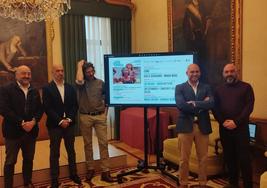 Presentación del Gijón Sound en el Ayuntamiento.