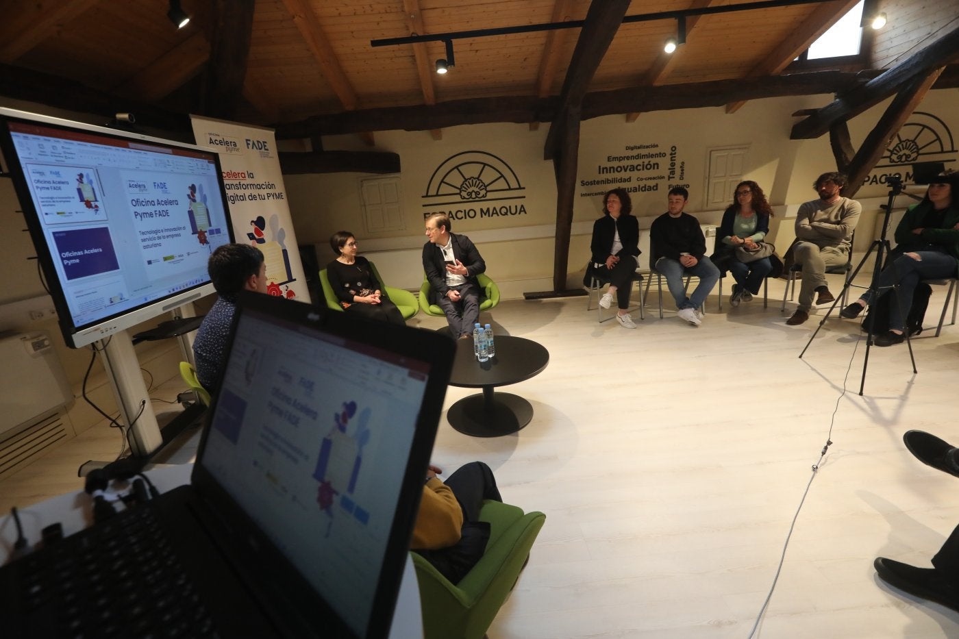 Presentación de la oficina en el Espacio Maqua.