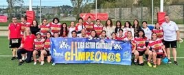El Gijón Rugby femenino se hace con la Liga Norte