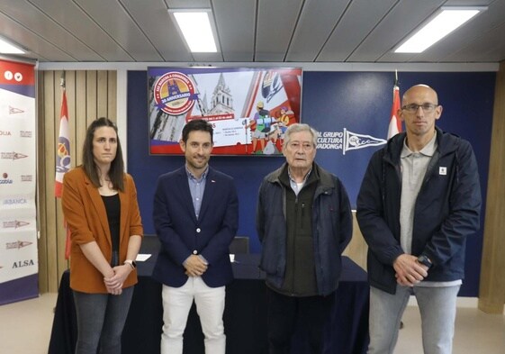 Natalia Rubio, Pedro Carrillo, Lisardo Argüelles y Honorio Castaño.