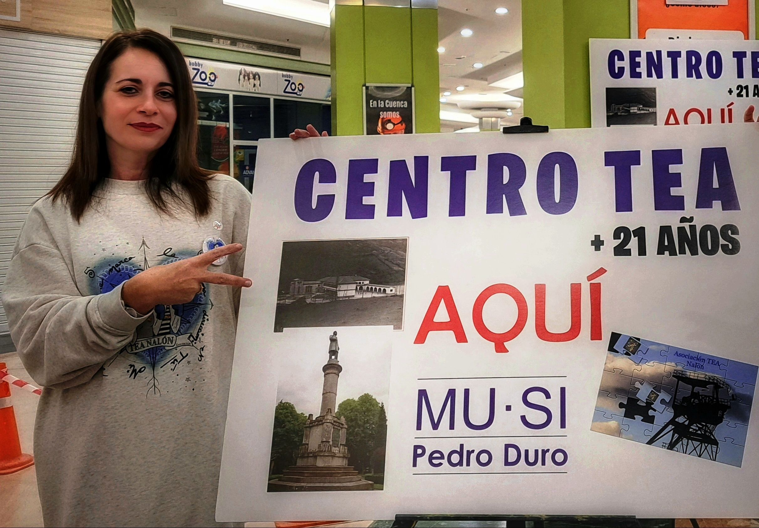 Sandra Blanco García, presidenta de la Asociación TEA Nalón