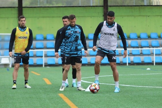 Orfila, Natalio, Alberto Martín y Mauro, en La Toba.