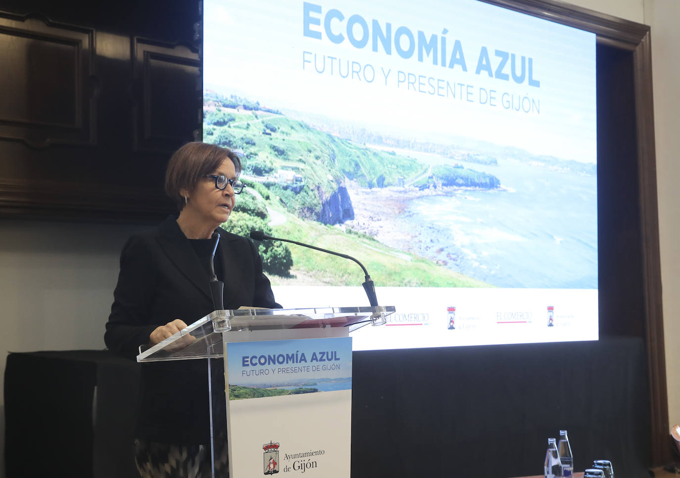 El presente y el futuro de la economía azul en Gijón, en imágenes