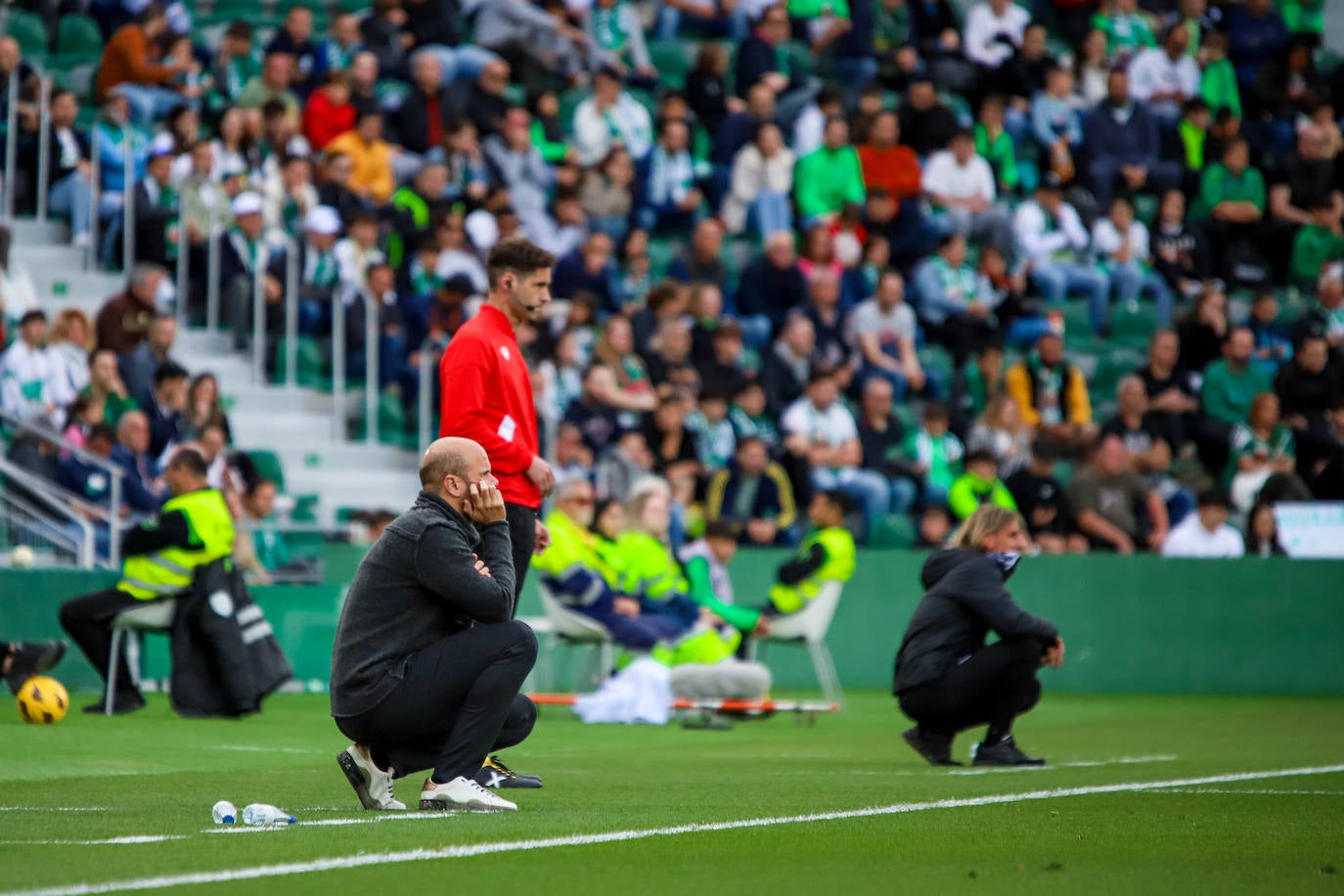 Las imágenes que deja el partido entre el Elche y el Sporting de Gijón