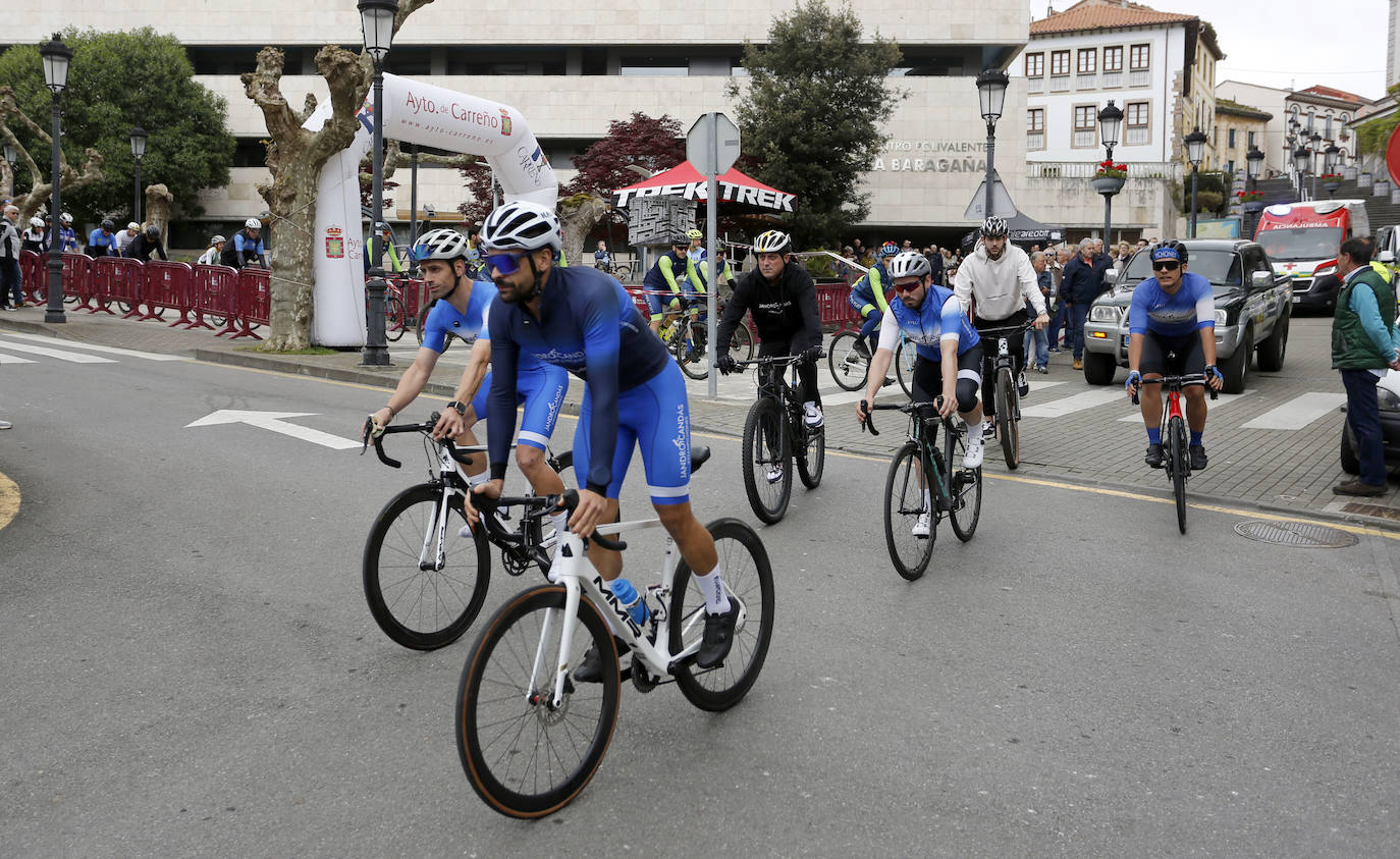 Emotivo homenaje en Candás al ciclista Alejandro Carnicero