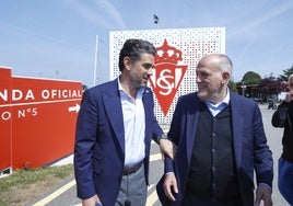 Irarragorri, junto a Tebas, en la última visita de este a Mareo.