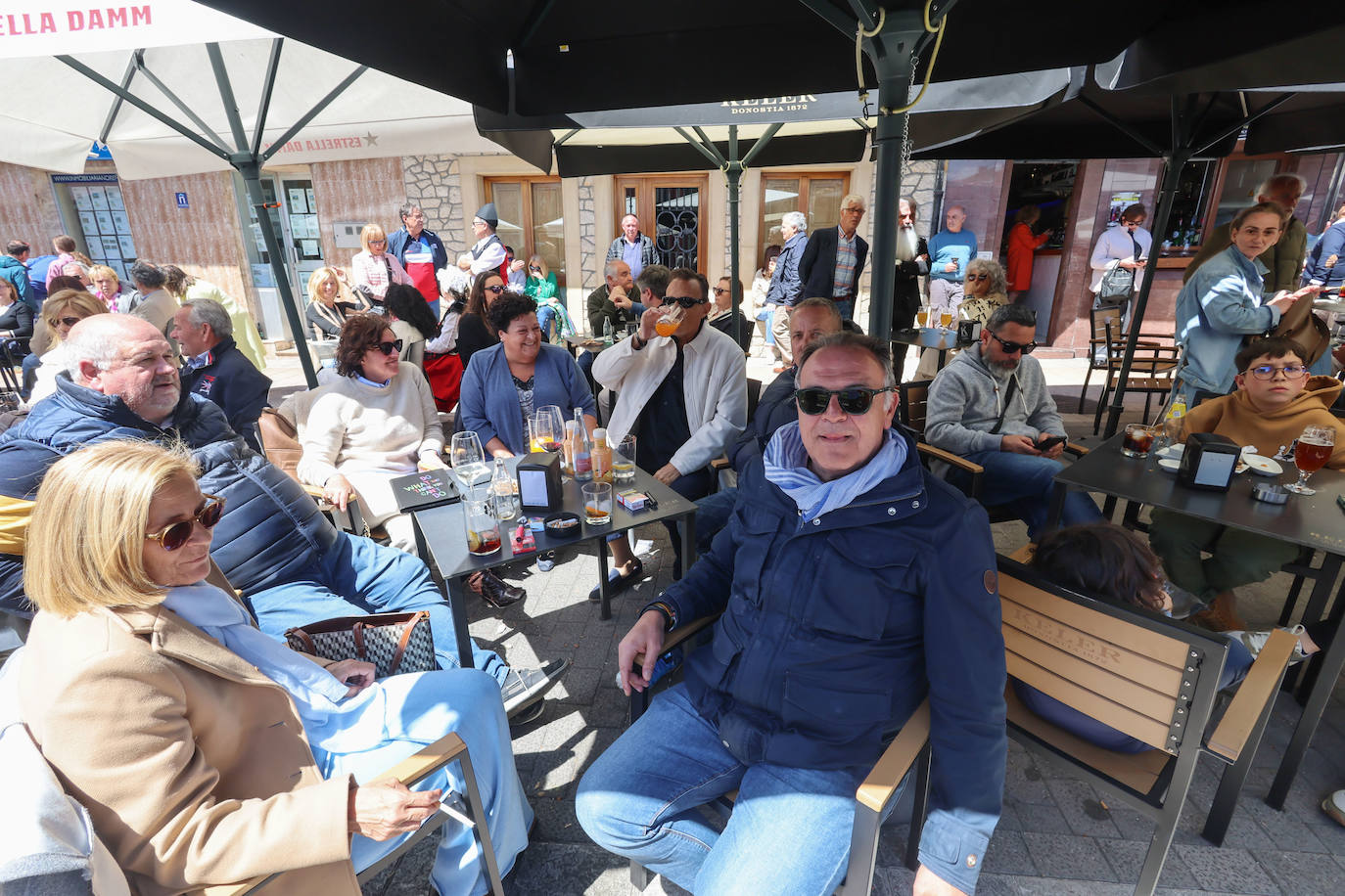 Gaitas, cornetas y tambores cierran las fiestas de Noreña