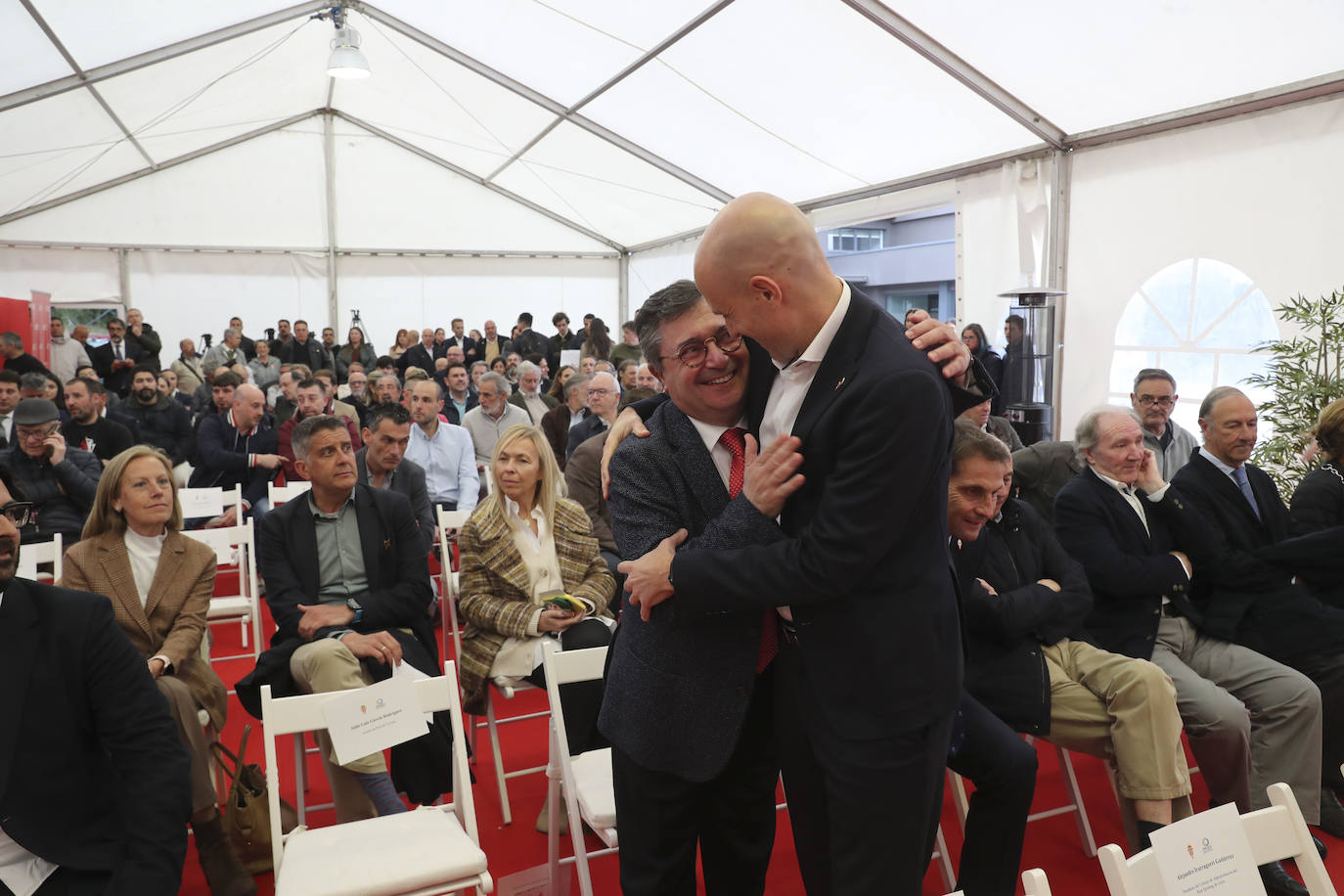 Mareo y su nueva cara: así fue la presentación de la reforma de la Escuela de Fútbol del Sporting