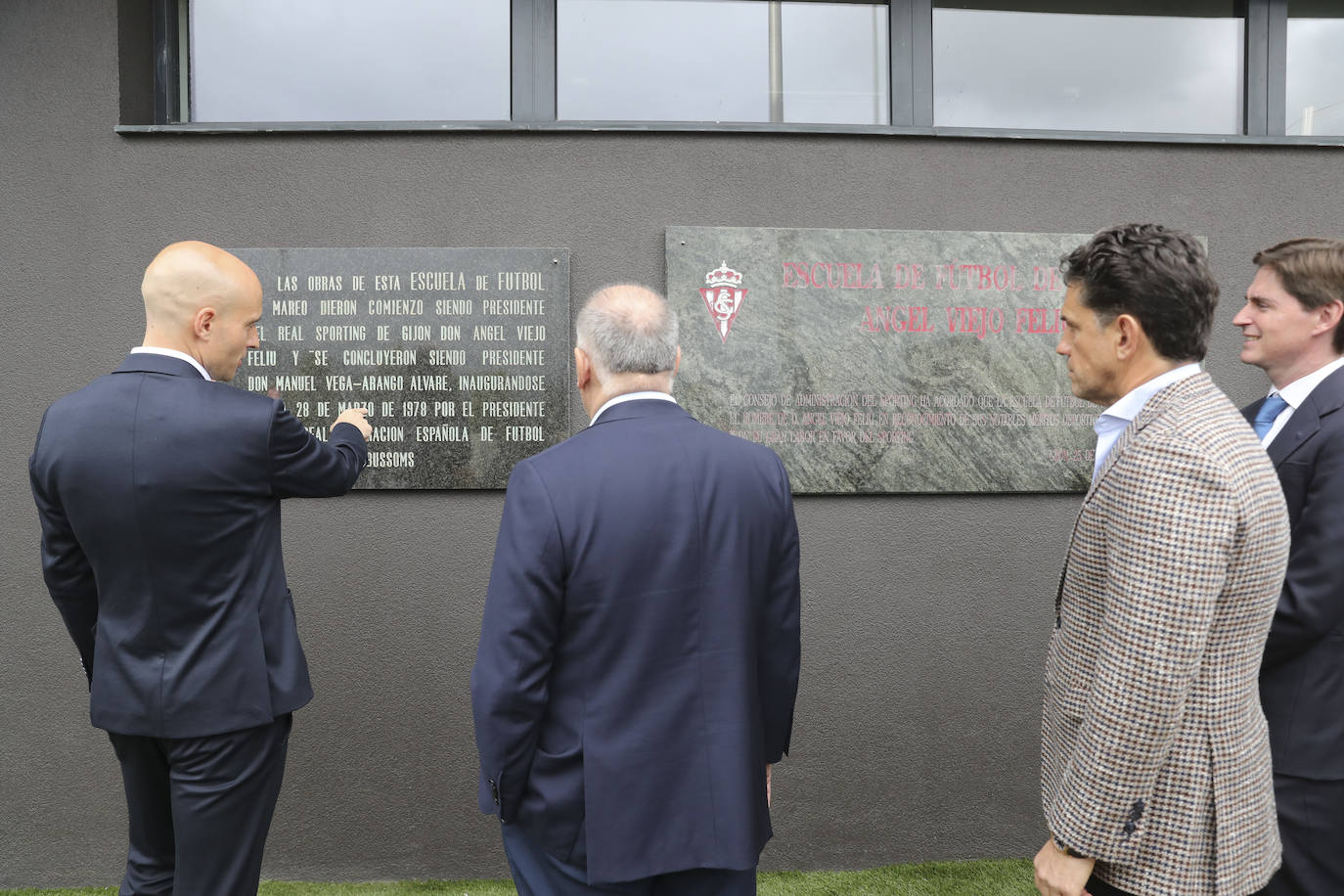 Mareo y su nueva cara: así fue la presentación de la reforma de la Escuela de Fútbol del Sporting