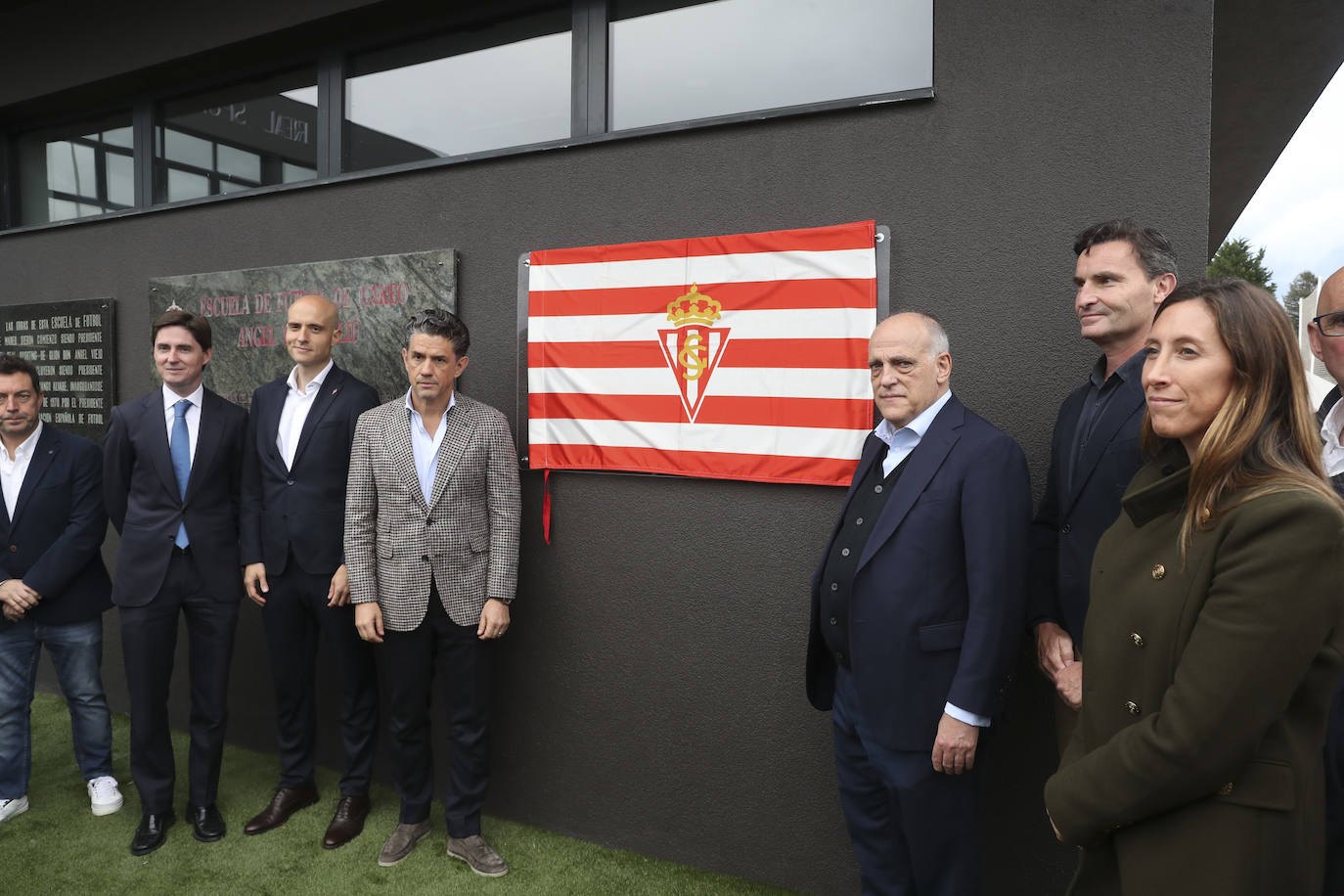 Mareo y su nueva cara: así fue la presentación de la reforma de la Escuela de Fútbol del Sporting