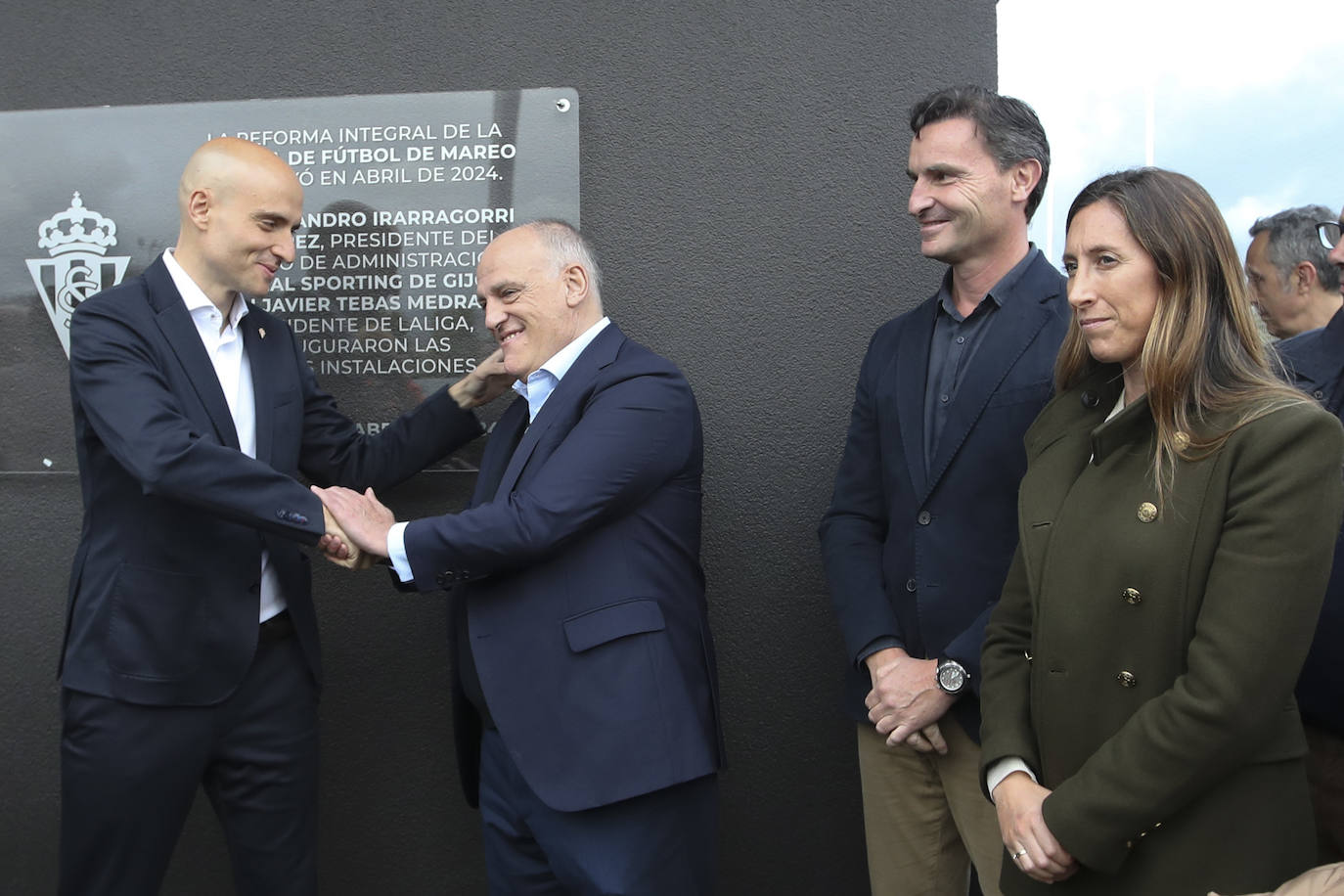 Mareo y su nueva cara: así fue la presentación de la reforma de la Escuela de Fútbol del Sporting