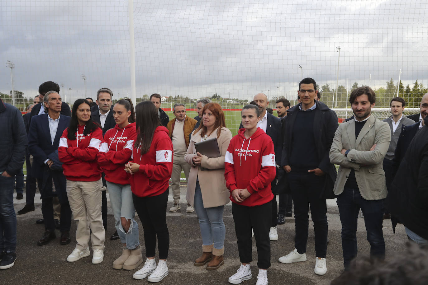 Mareo y su nueva cara: así fue la presentación de la reforma de la Escuela de Fútbol del Sporting