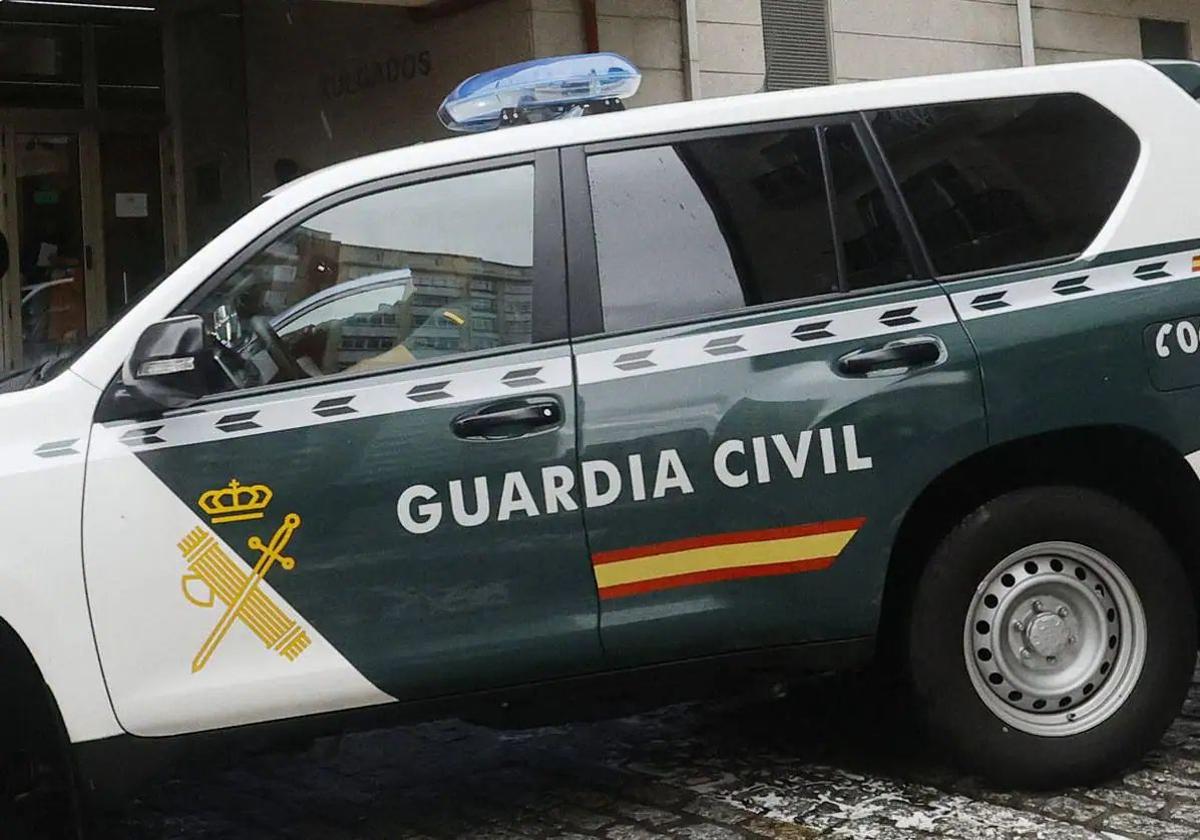 Un coche de la Guardia Civil.