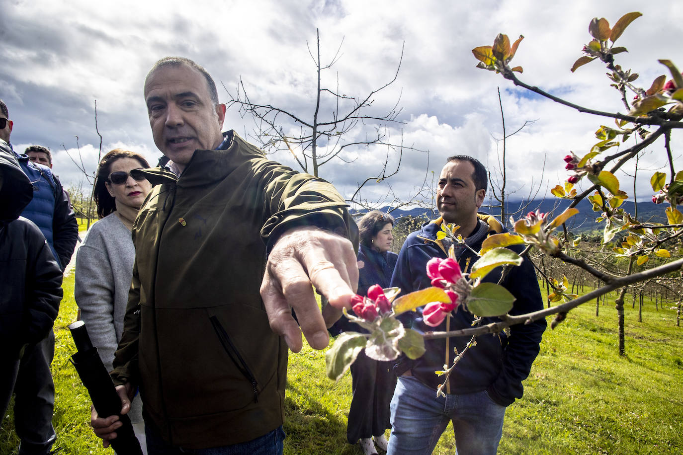 Un paseo entre los manzanos en flor de Asturias