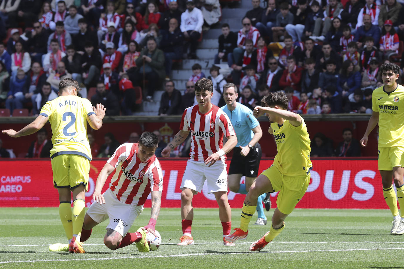 Las mejores jugadas del Sporting - Villarreal B