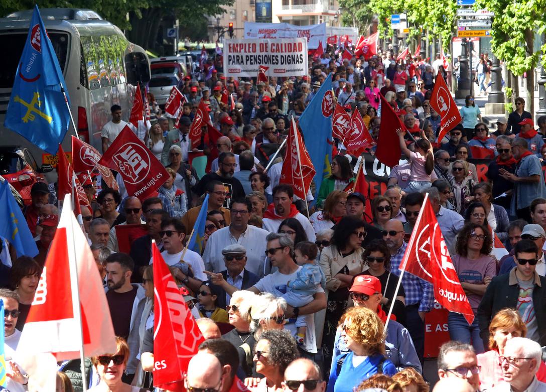 Dónde manifestarse en Asturias este Primero de Mayo