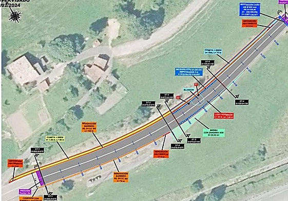 El Principado licita la obra de reparación de la carretera de Cué, en Llanes, por 434.000 euros