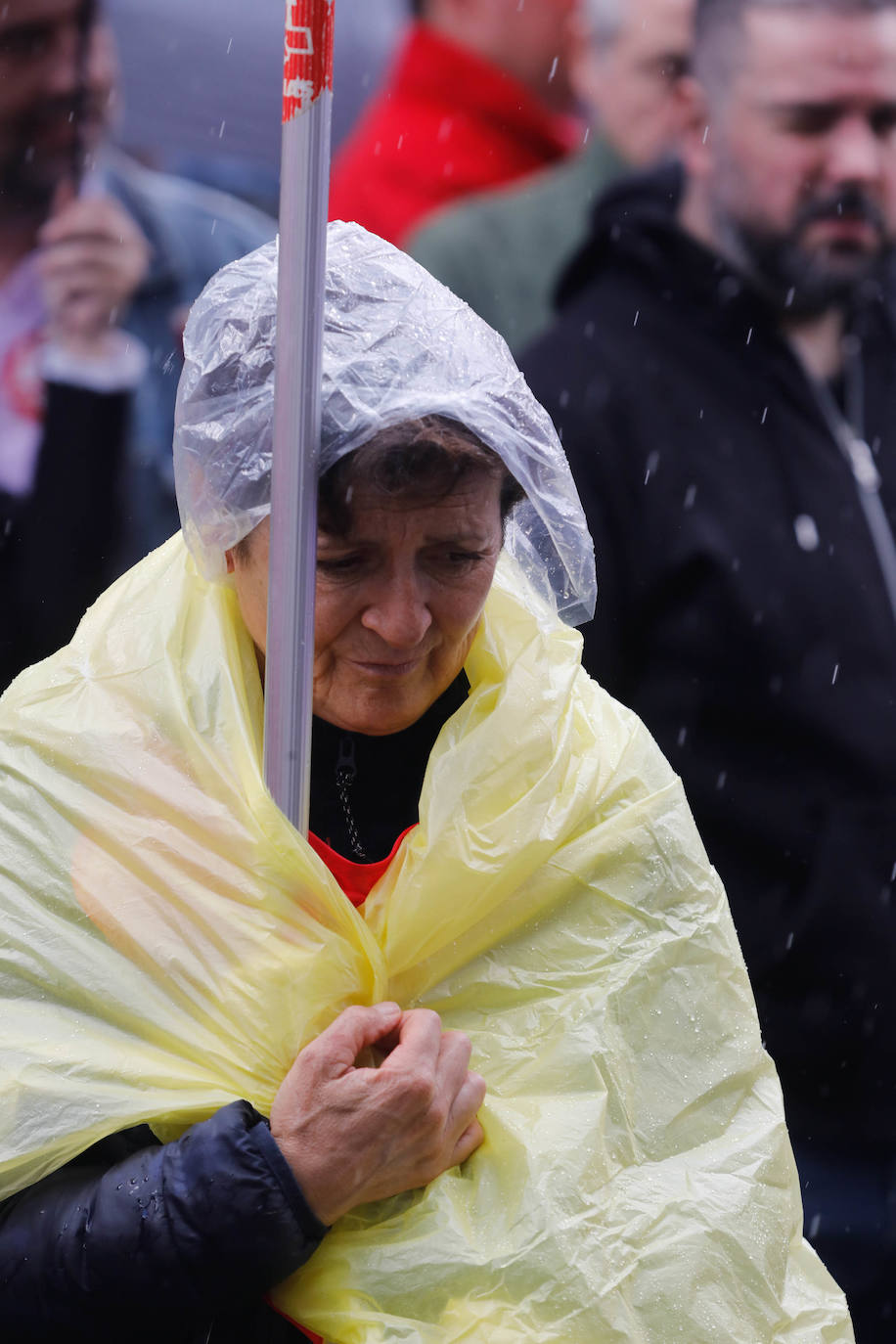 Los sindicatos asturianos, a la calle en Langreo para «reivindicar lo que es justo»