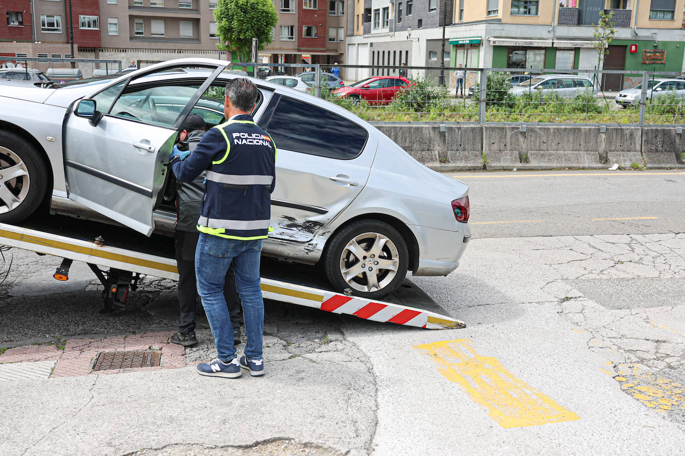 Un herido de bala tras un tiroteo en Langreo