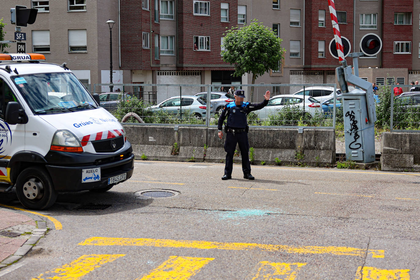 Un herido de bala tras un tiroteo en Langreo