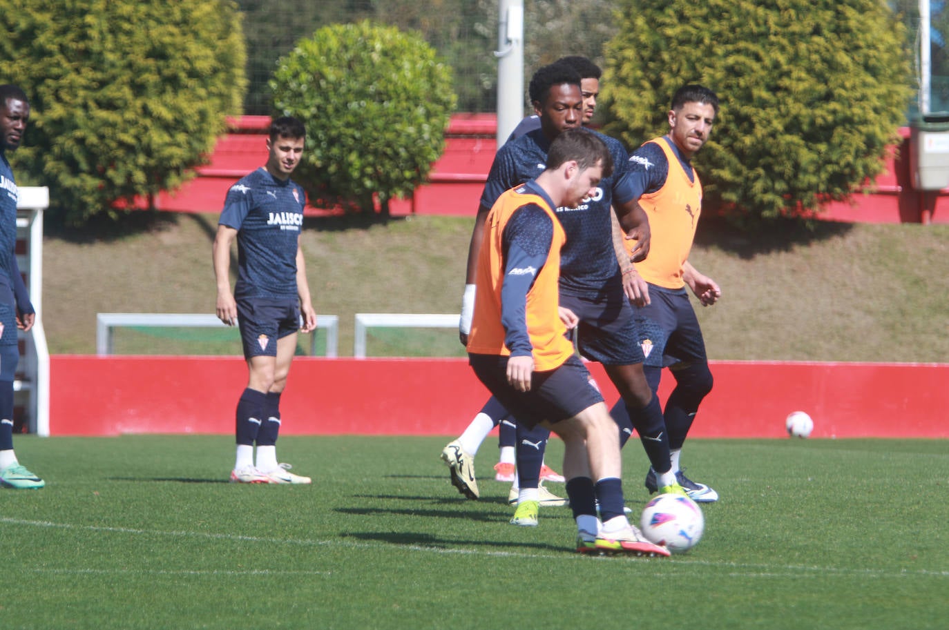 Entrenamiento del Sporting (10/05/2024)