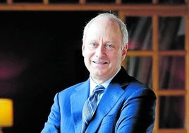 El Premio Princesa de Asturias Michael Sandel, en Oviedo.