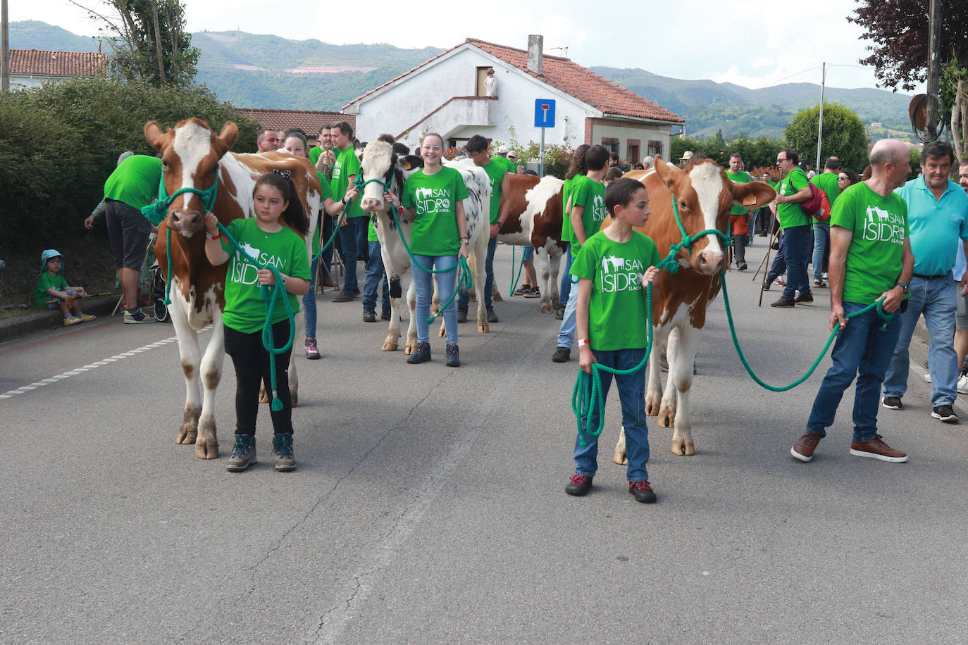 Llenazo en Llanera por la Feria del Ganado