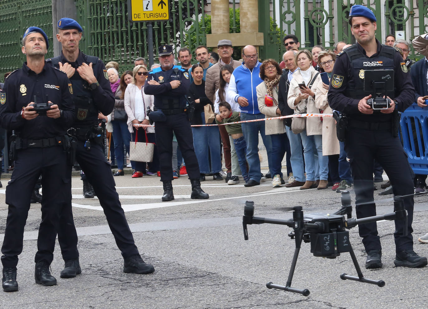 Las lecciones de la Policía Nacional en Oviedo