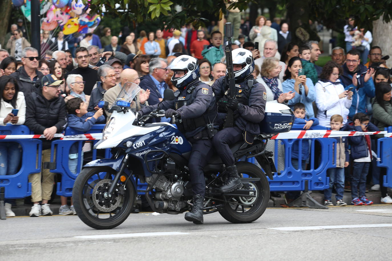 Las lecciones de la Policía Nacional en Oviedo