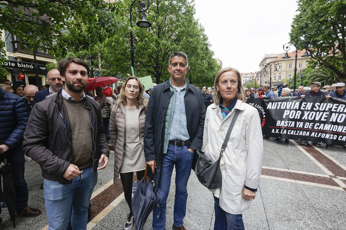 Gijón, contra la contaminación: «No aguantamos más mentiras ni promesas incumplidas»