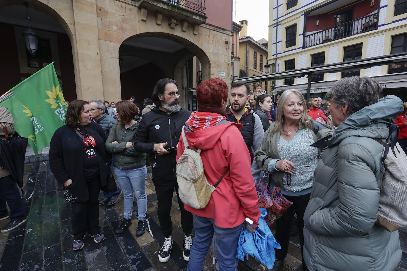 Gijón, contra la contaminación: «No aguantamos más mentiras ni promesas incumplidas»