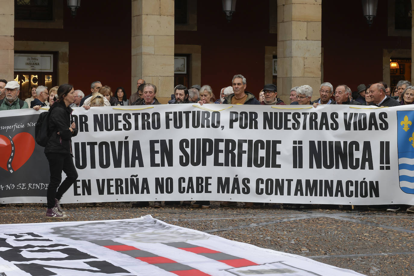 Gijón, contra la contaminación: «No aguantamos más mentiras ni promesas incumplidas»