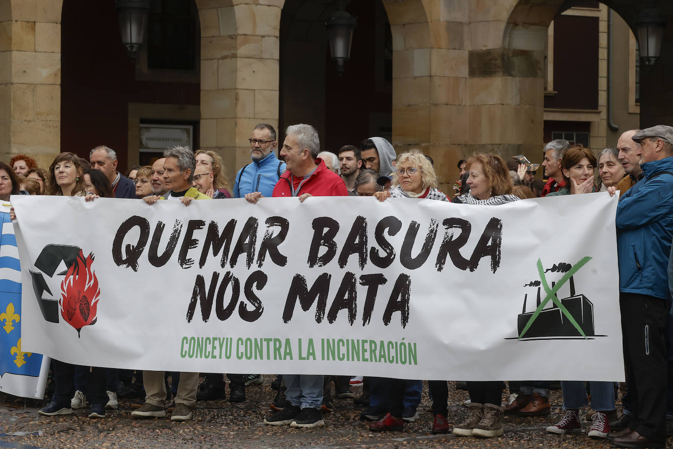 Gijón, contra la contaminación: «No aguantamos más mentiras ni promesas incumplidas»