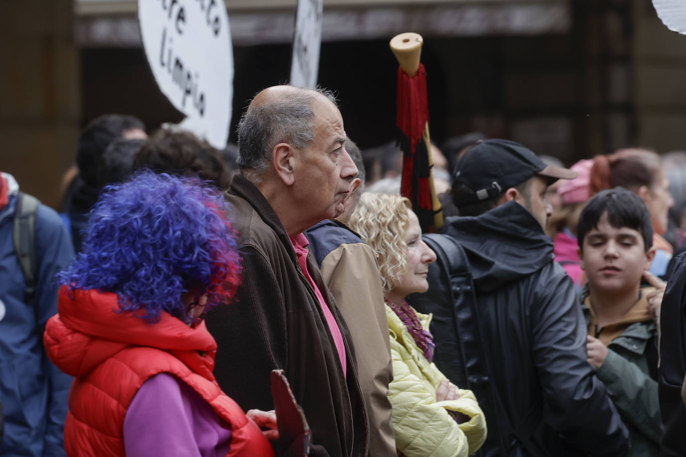 Gijón, contra la contaminación: «No aguantamos más mentiras ni promesas incumplidas»