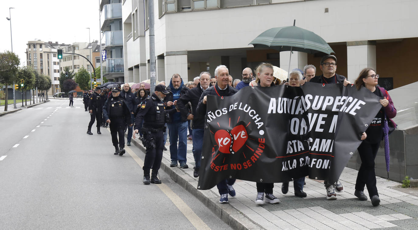 Gijón, contra la contaminación: «No aguantamos más mentiras ni promesas incumplidas»