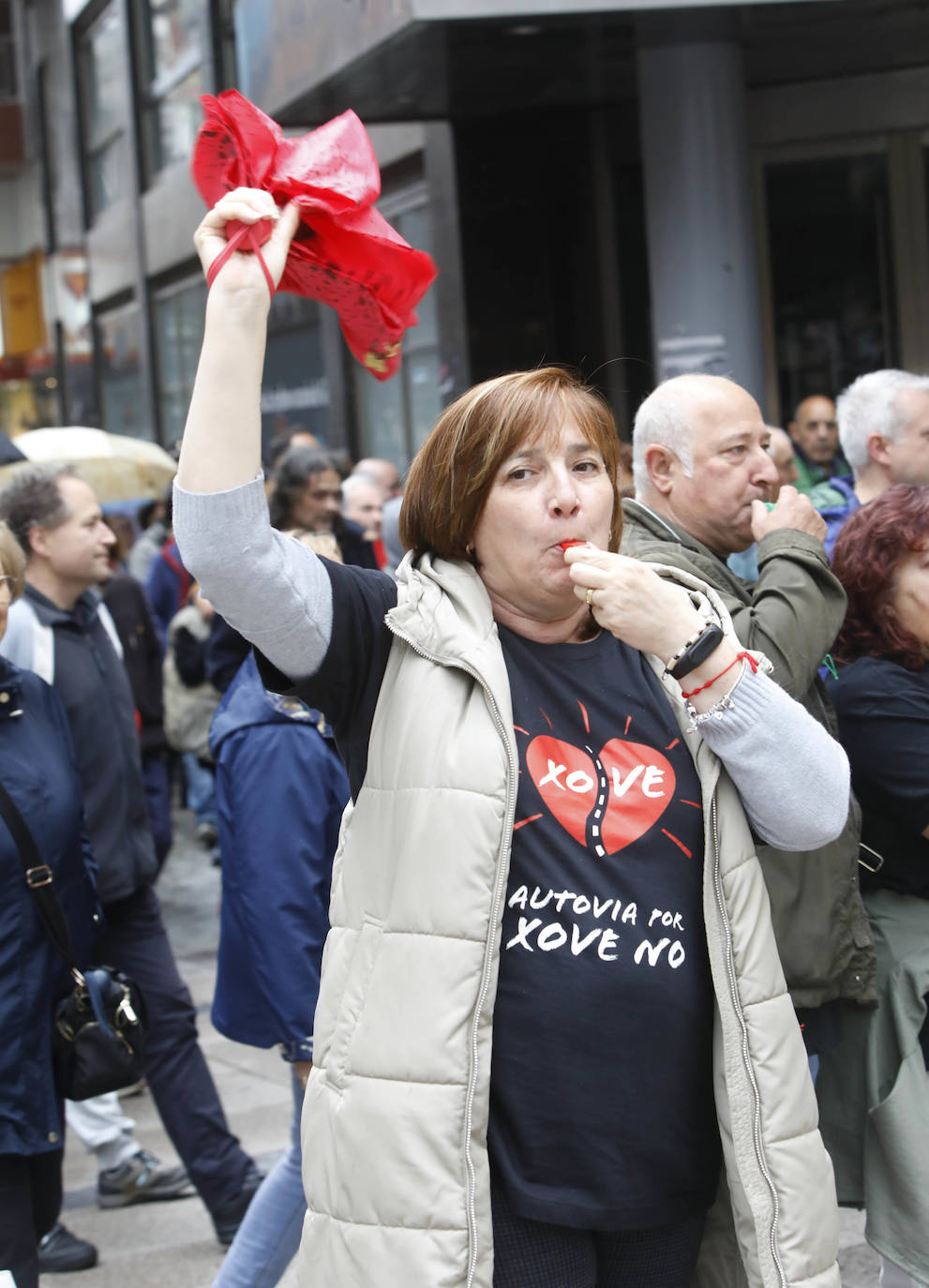 Gijón, contra la contaminación: «No aguantamos más mentiras ni promesas incumplidas»