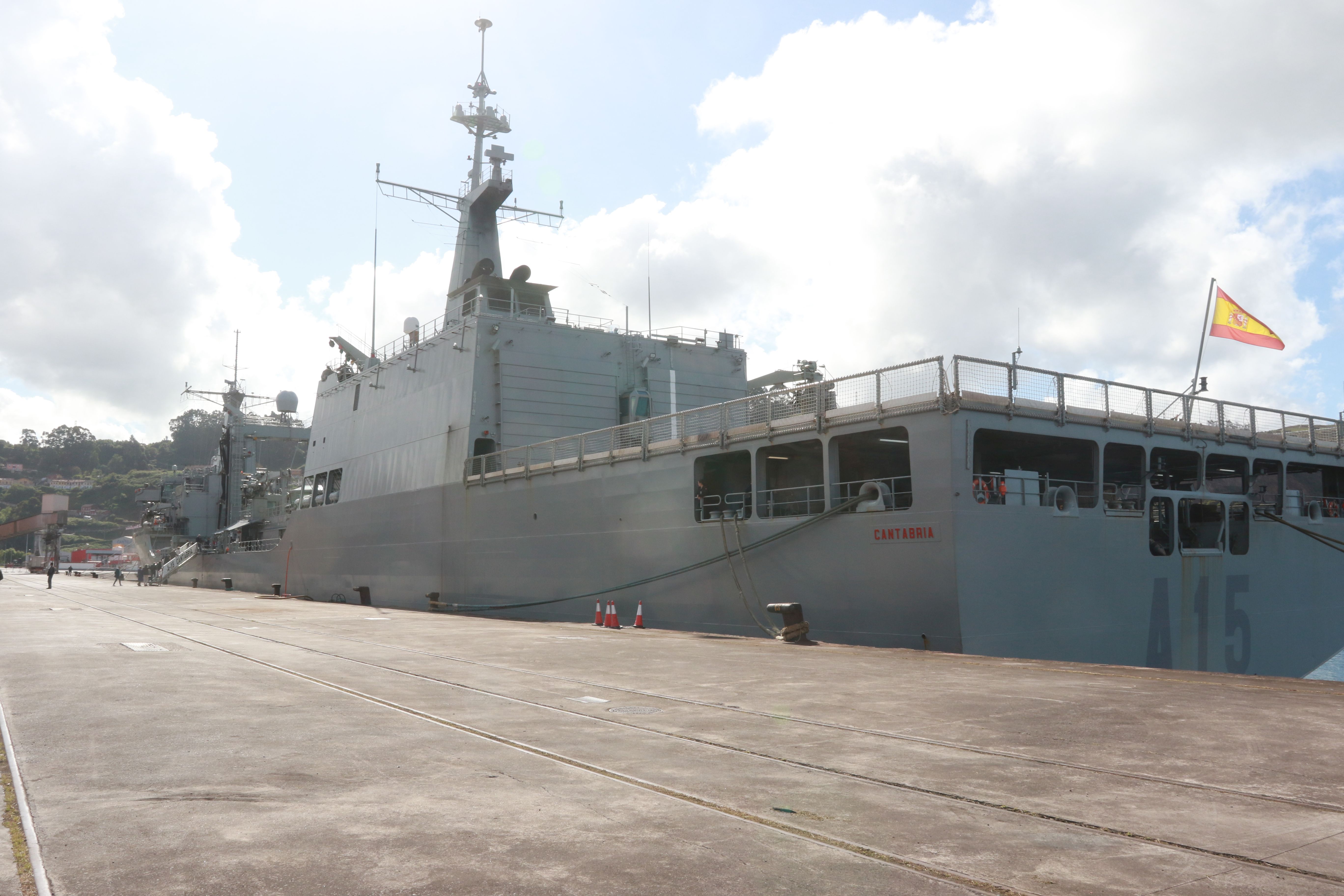 La Armada se expone en Gijón: conoce la fragata &#039;Álvaro de Bazán&#039; y el buque &#039;Cantabria&#039;