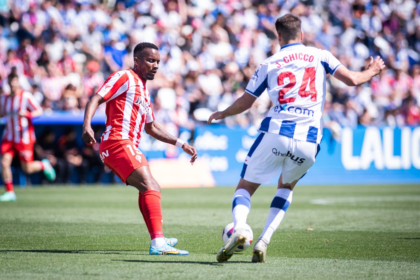 Las mejores imágenes del Leganés - Sporting